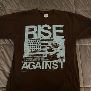 Rise Against band tee